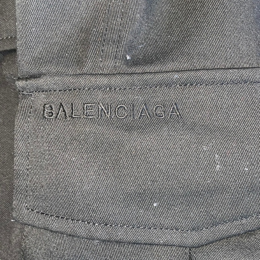 Balenciaga cargo pants all black
